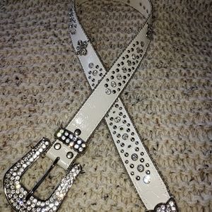 Boot Barn Bling Leather Belt!!